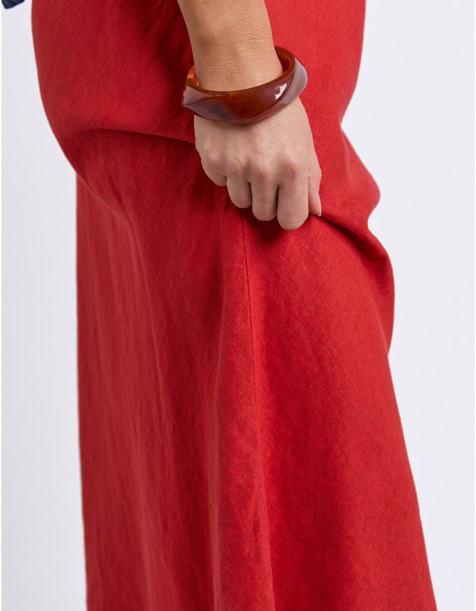 Eleni Skirt Cranberry
