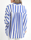 Palermo Stripe Shirt Blue/White