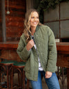 Miley Quilted Jacket Clover