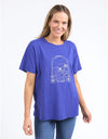 Sketch Tee Deep Blue