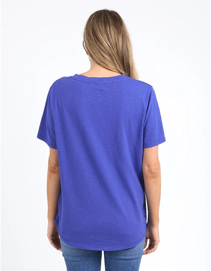 Sketch Tee Deep Blue