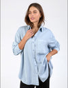 Brooklyn Tencel Shirt Sky Blue