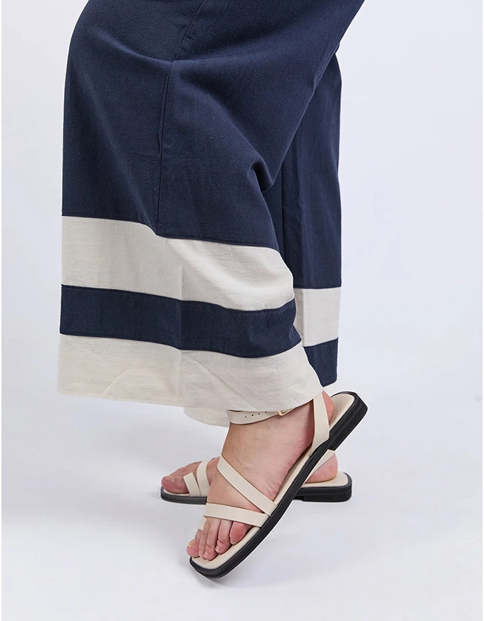 Scarlet Pants Navy Stripe