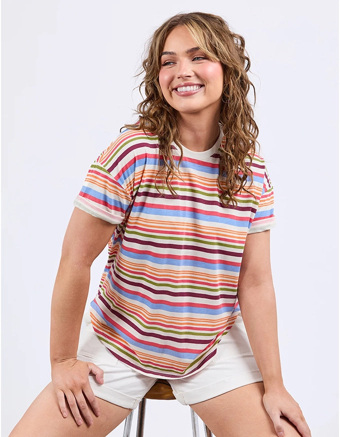 Gelato Tee Multi Stripe