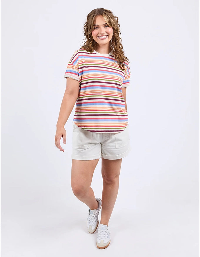 Gelato Tee Multi Stripe