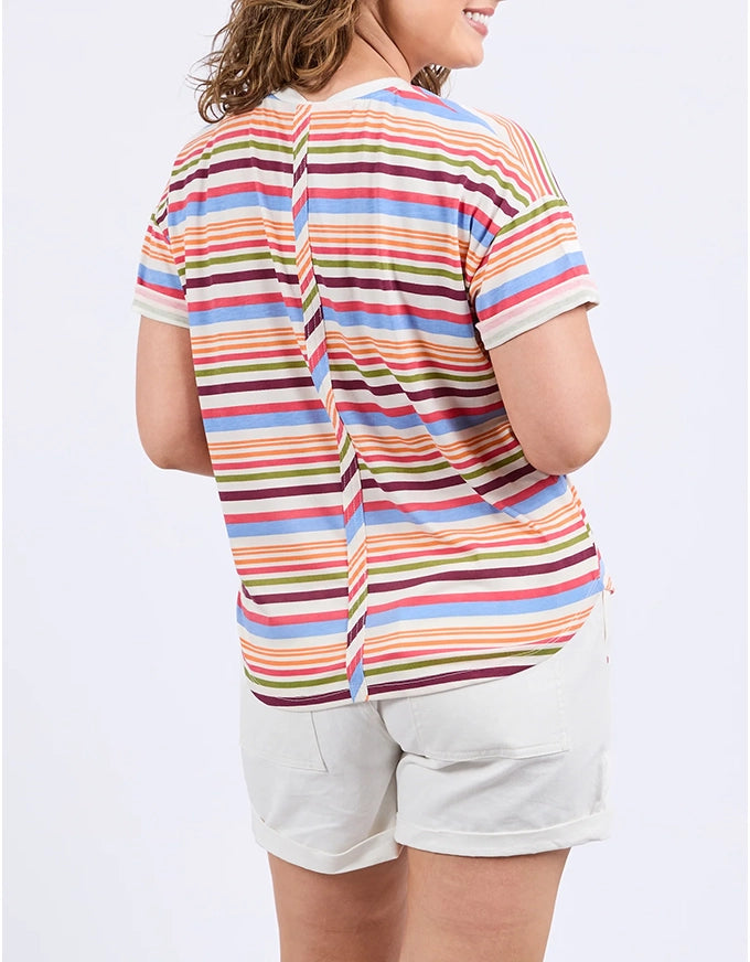 Gelato Tee Multi Stripe