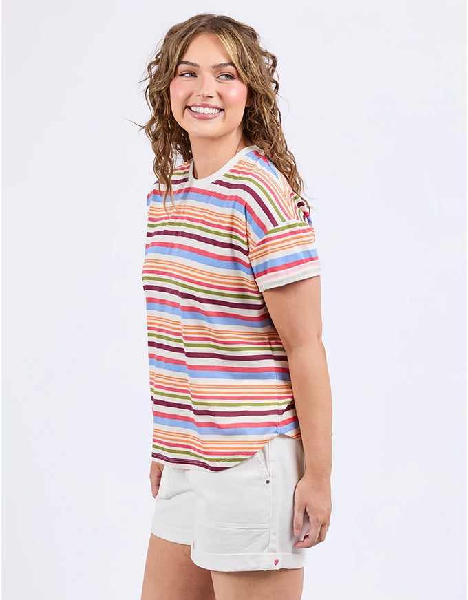 Gelato Tee Multi Stripe