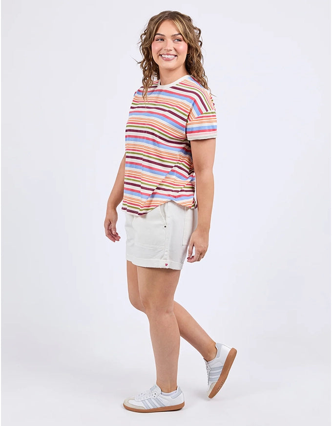 Gelato Tee Multi Stripe
