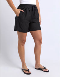 Margi Long Line Shorts Black