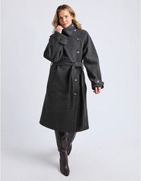 Caroline Coat Grey Marle