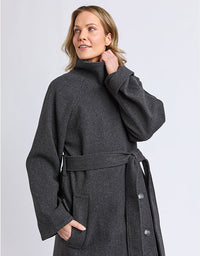 Caroline Coat Grey Marle