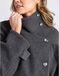 Caroline Coat Grey Marle