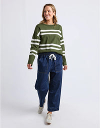 Allison Crew Deep Depths Stripe