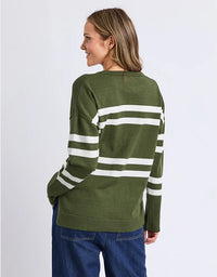 Allison Crew Deep Depths Stripe