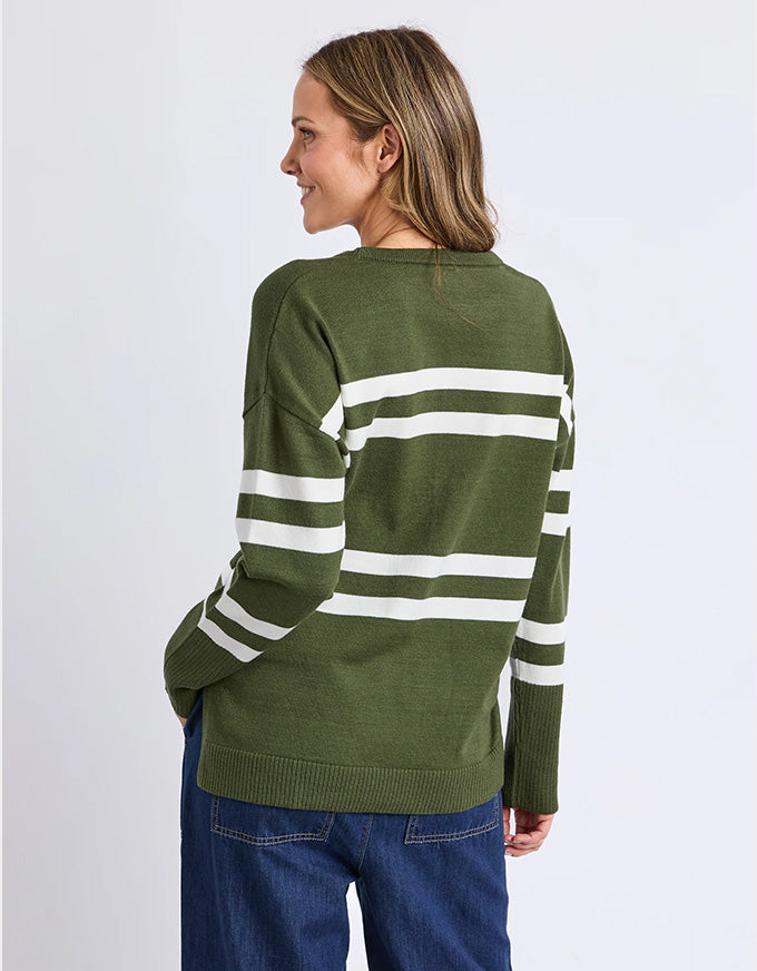 Allison Crew Deep Depths Stripe