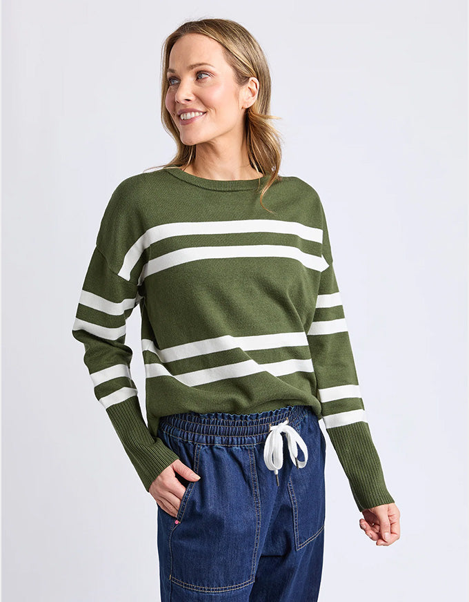 Allison Crew Deep Depths Stripe