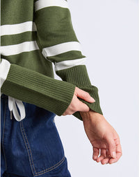 Allison Crew Deep Depths Stripe