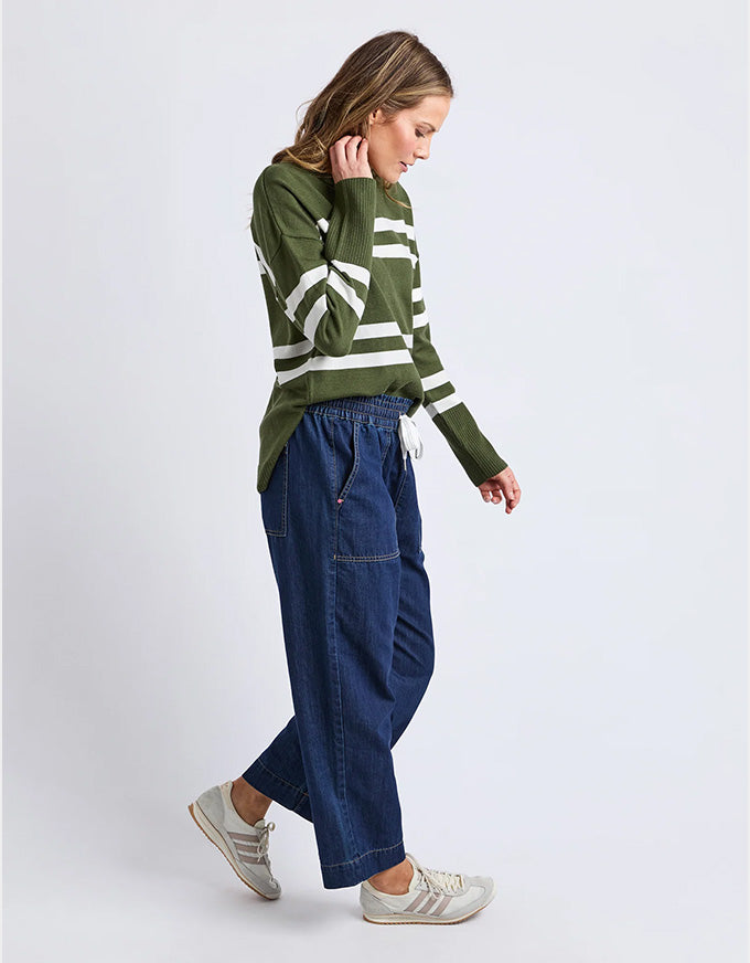 Allison Crew Deep Depths Stripe