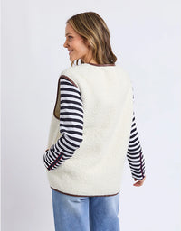 Shearling Vest Marshmellow
