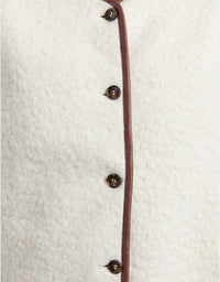Shearling Vest Marshmellow