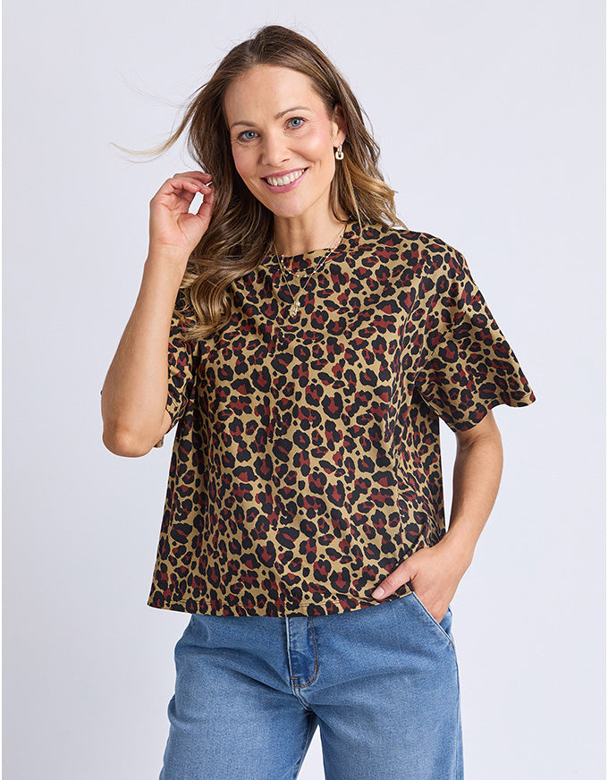 Animal Print Tee