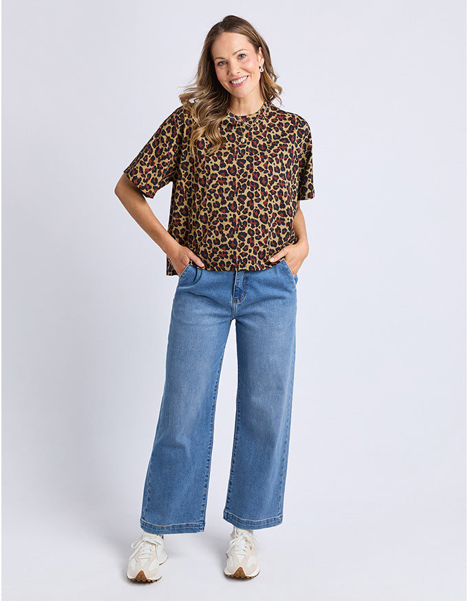 Animal Print Tee