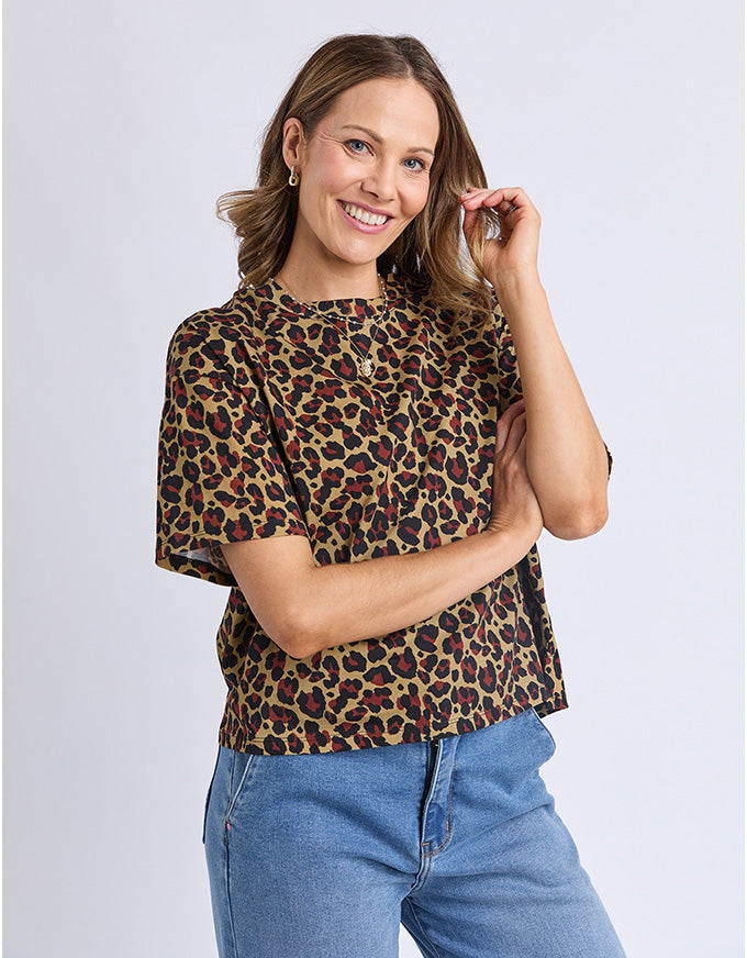 Animal Print Tee