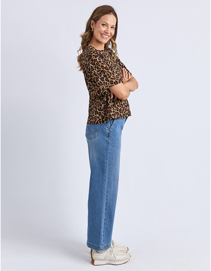 Animal Print Tee