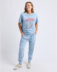 Saint Tropez Tee Light Blue