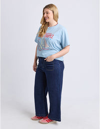 Saint Tropez Tee Light Blue