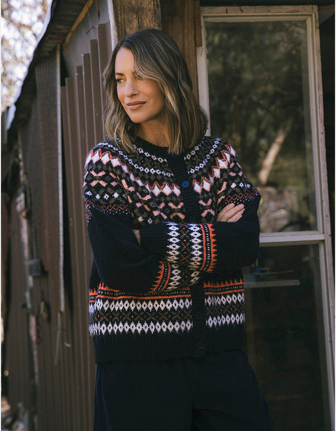 Snug Cardi Navy