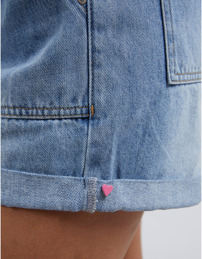 Emma Relaxed Denim Shorts