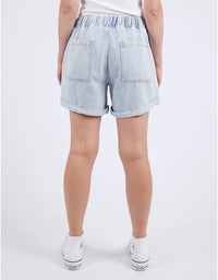 Emma Relaxed Denim Shorts Light Denim