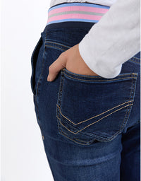 Melody Denim Jogger Pant Indigo