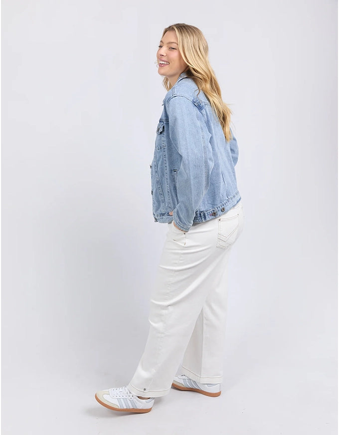 Becca Denim Jacket Light Blue Wash