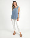 Curtis Chambray Tank