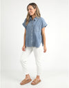 Taylor Denim Shirt Blue