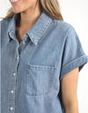 Taylor Denim Shirt Blue