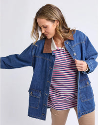 Lillian Denim Barn Jacket
