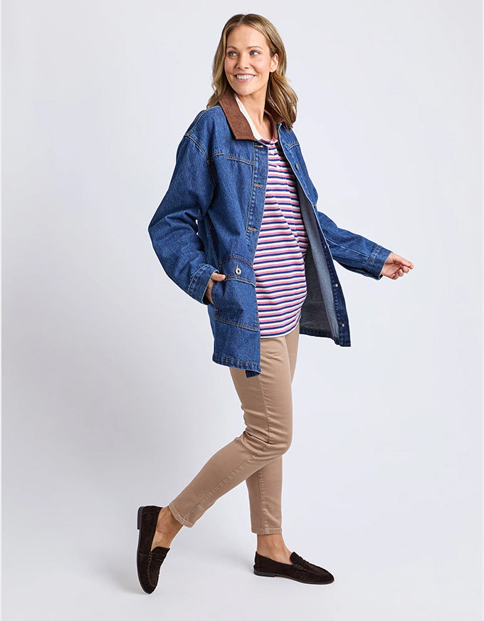 Lillian Denim Barn Jacket