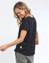 Pima V Tee Black