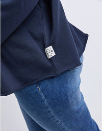 Gab L/S Sweater Navy