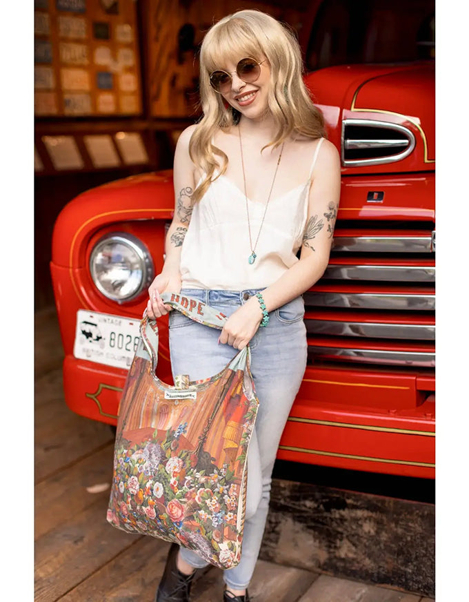 Love Language Linen Tote
