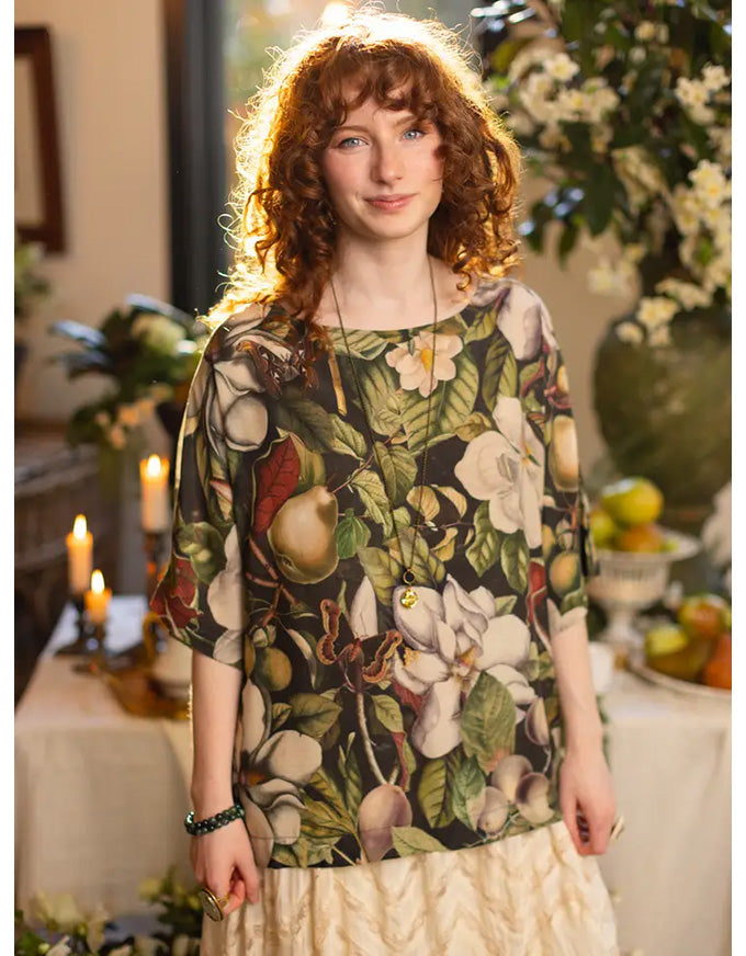 Fleur de Lune Luxe Tee Tunic Shirt