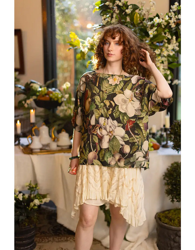 Fleur de Lune Luxe Tee Tunic Shirt