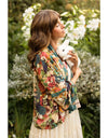 Stay Gold Cropped Bamboo Kimono