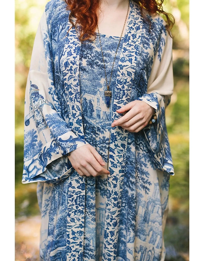 Let the Light In Long Opera Kimono