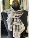Happy Days Gingham Bamboo Scarf