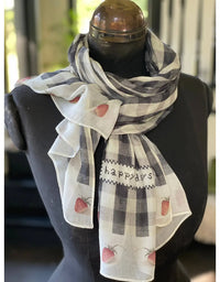 Happy Days Gingham Bamboo Scarf