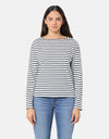 Bay Sailor Long-Sleeve Tee Navy Stripe